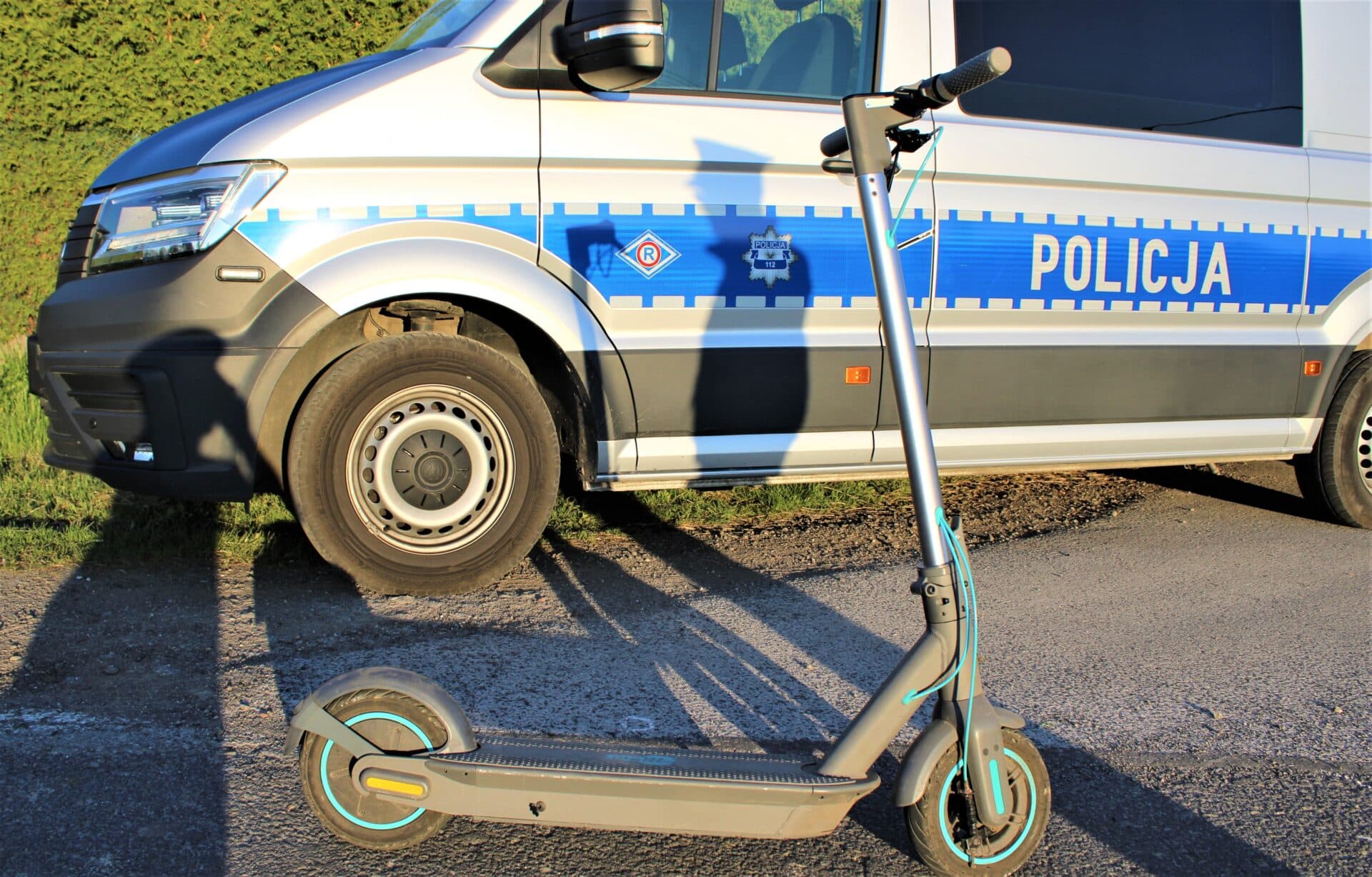Oświęcim. 13-latek przewrócił się na hulajnodze elektrycznej. Trafił do szpitala