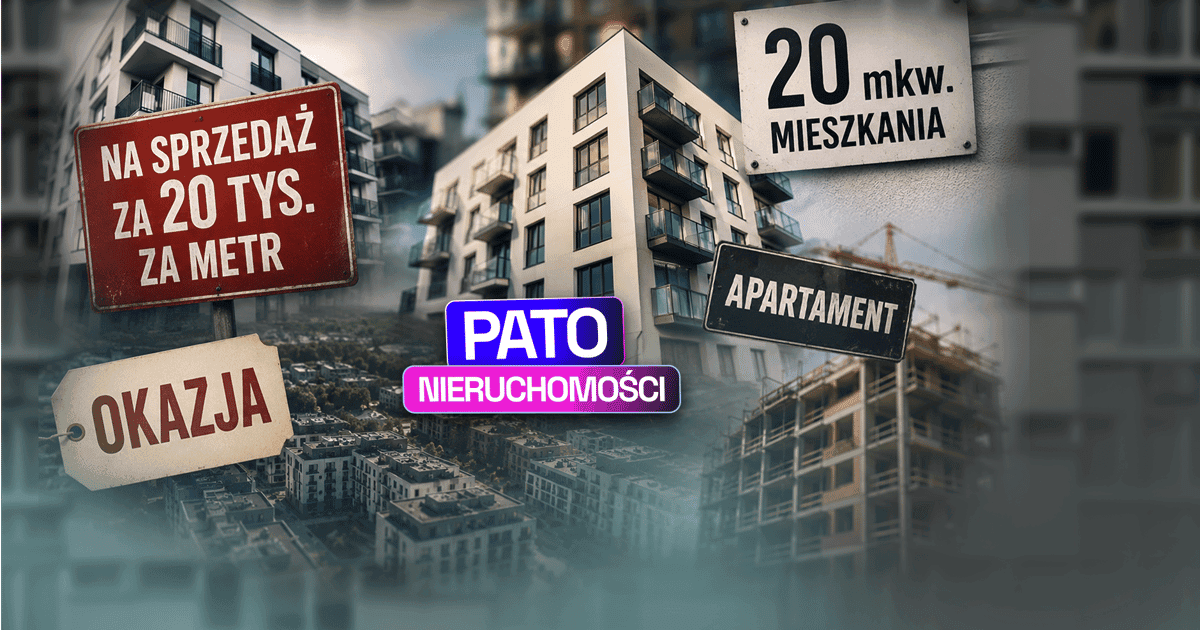 Patonieruchomości. Tak wygląda mieszkaniowa rzeczywistość Polaków