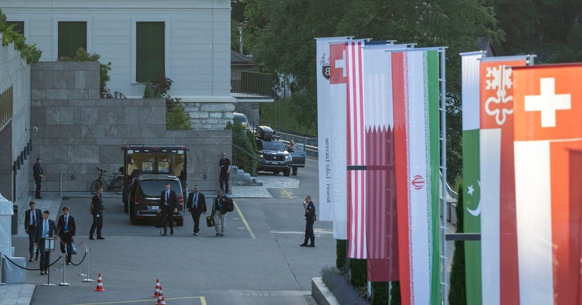 J.D. Vance i irańscy dyplomaci w Szwajcarii. Ruszyły kluczowe rozmowy