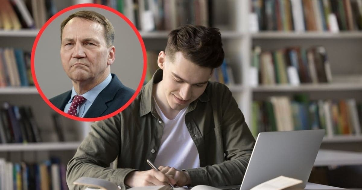 Co piąty polski student ma z tym ogromny problem. Reakcja Sikorskiego? Zdumiewająca