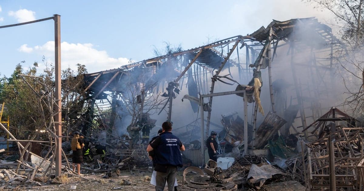 Rosja zaatakowała w nocy. Tragiczny bilans bombardowań Kijowa