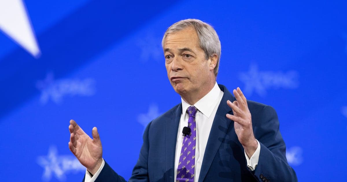 Nigel Farage wydał oświadczenie. Polityczne trzęsienie ziemi na Wyspach