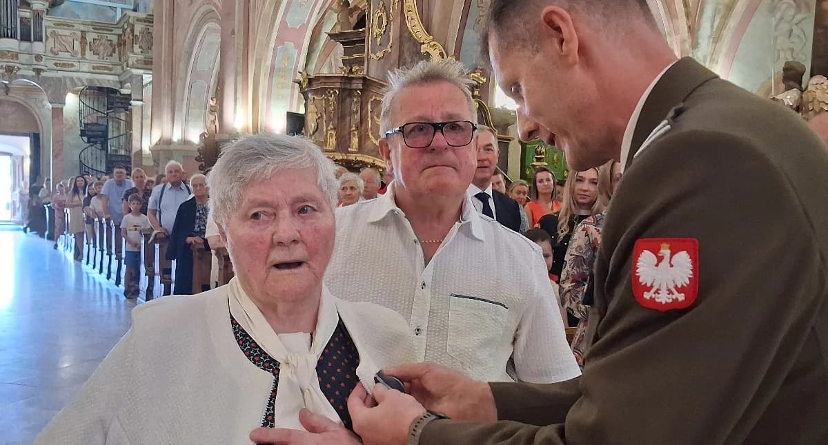 100 lat życia Marianny Fudali w służbie Bogu, Ojczyźnie i ludziom - Medal Pro Bono Poloniae w dowód uznania