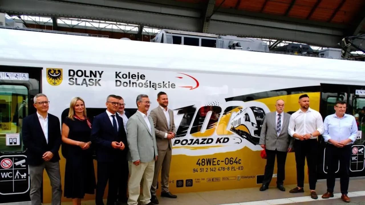100 pociągów Kolei Dolnośląskich. Kamień milowy dolnośląskiego przewoźnika