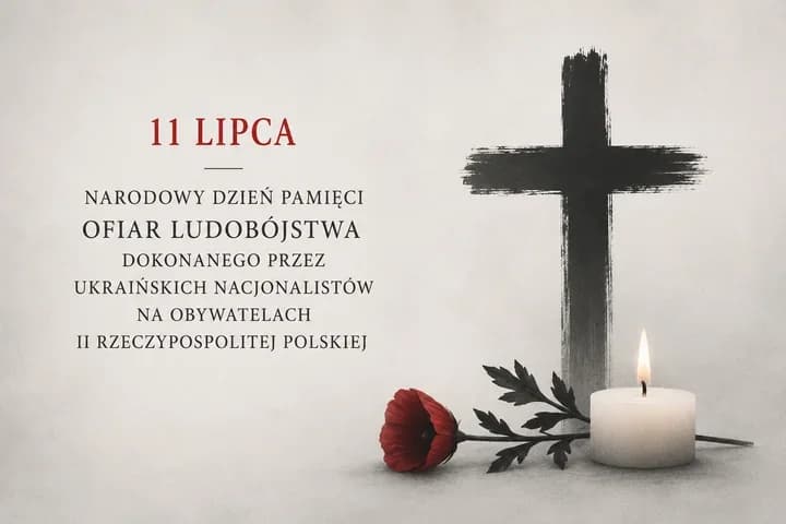 11 lipca przypomina o ofiarach Wołynia i Małopolski Wschodniej