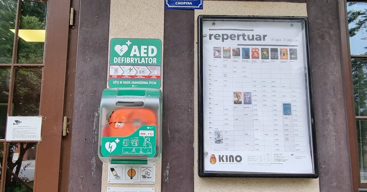 •11:49 W Pruszczu Gdańskim przybywa urządzeń, które mogą uratować życie!