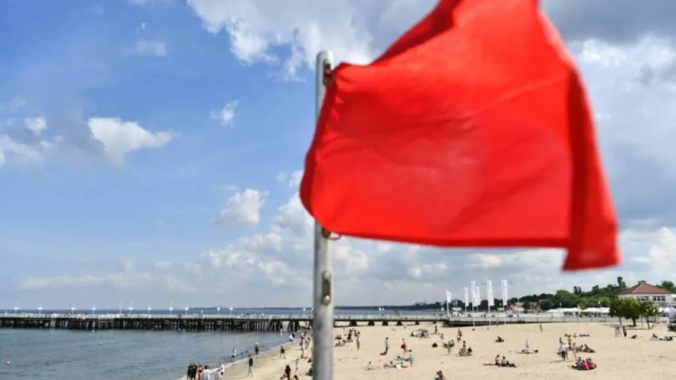 12:30 Zakaz kąpieli w kilkudziesięciu kąpieliskach w północnej Polsce
