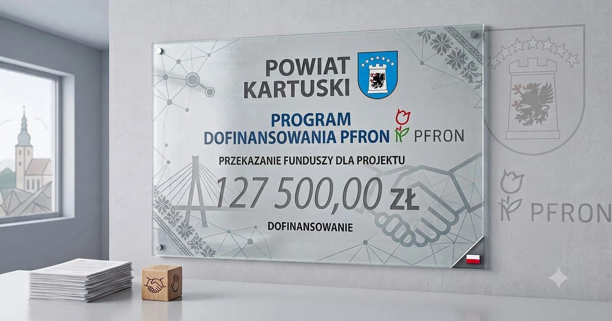 127,5 tys. zł na mikrobus dla uczniów szkoły specjalnej w Kartuzach