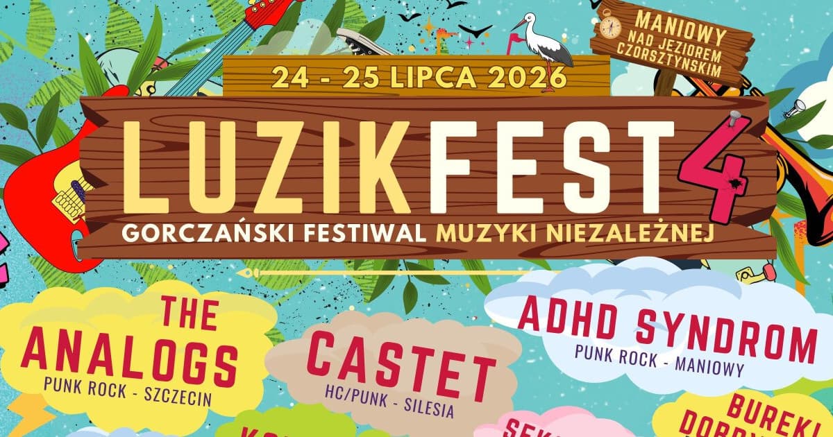 14 zespołów, deskorolki i góry. Przed nami Luzik Fest