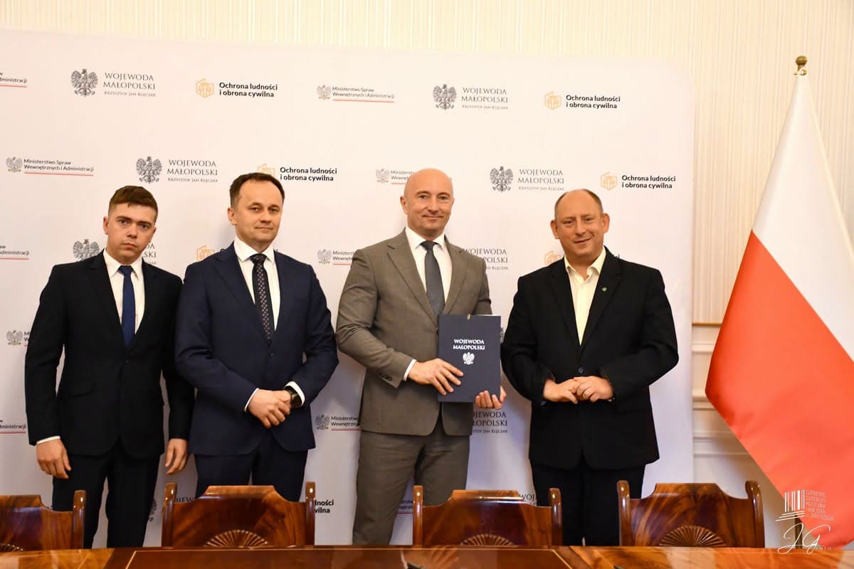 1.400.000 dla Gminy Skrzyszów na budowę magazynu ochrony ludności i obrony cywilnej