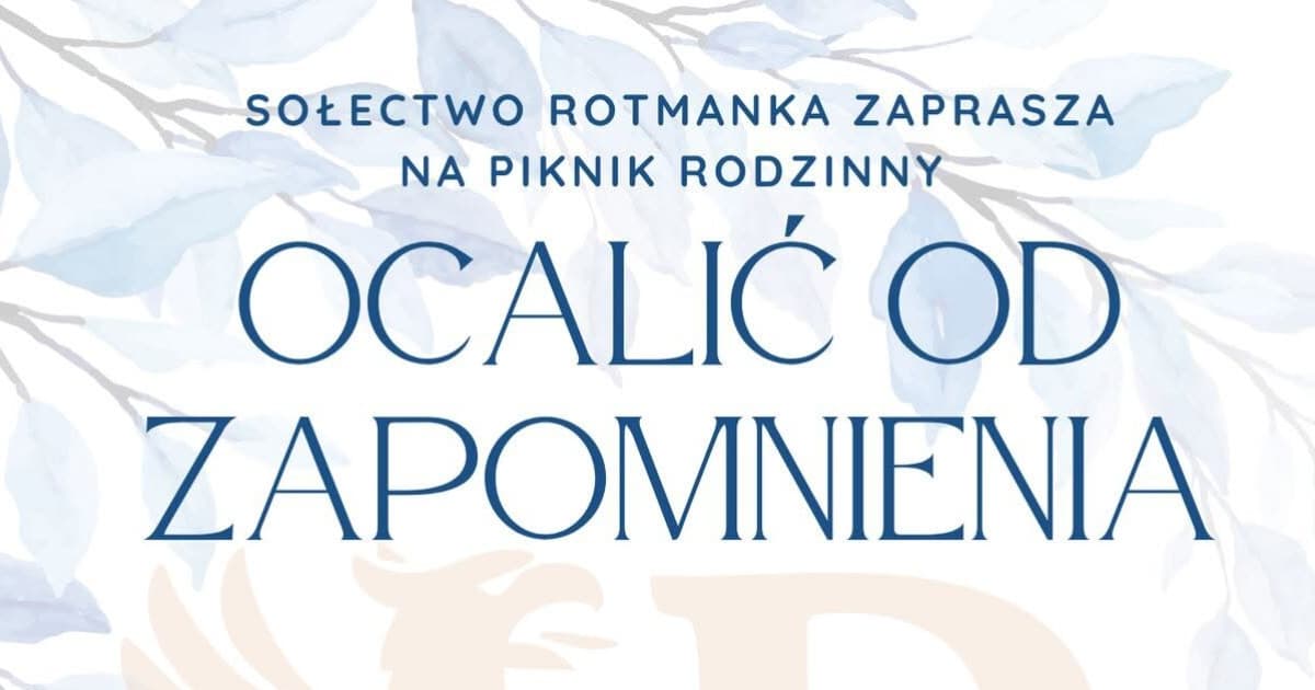 •14:55 "Ocalić od zapomnienia" - Rotmanka uczci rocznicę Powstania Warszawskiego