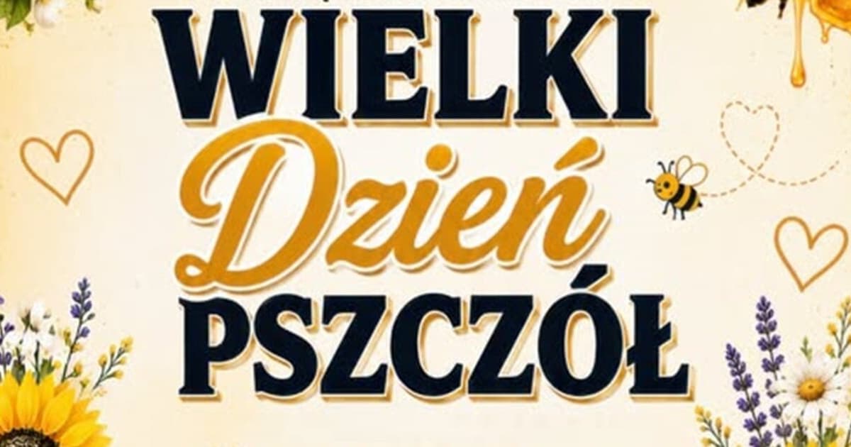 •14:55 Wielki Dzień Pszczół w Kolniku. Seniorzy spotkają się na wspólnej zabawie