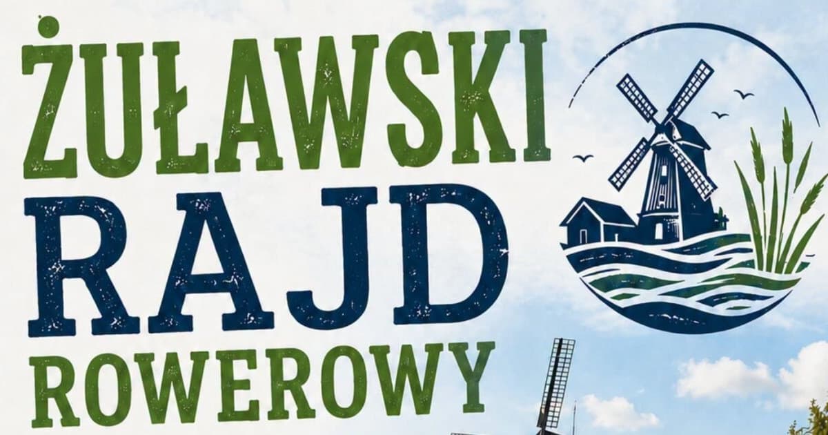 •14:55 Żuławski Rajd Rowerowy. 80 kilometrów przez najpiękniejsze zakątki regionu