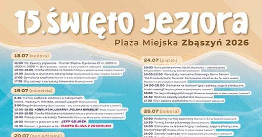15. Święto Jeziora w Zbąszyniu