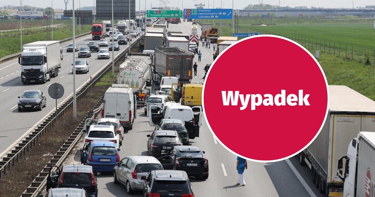15.07.2026 Wypadek na S8. Droga w kierunku Wrocławia zablokowana, wyznaczono objazd Nowe