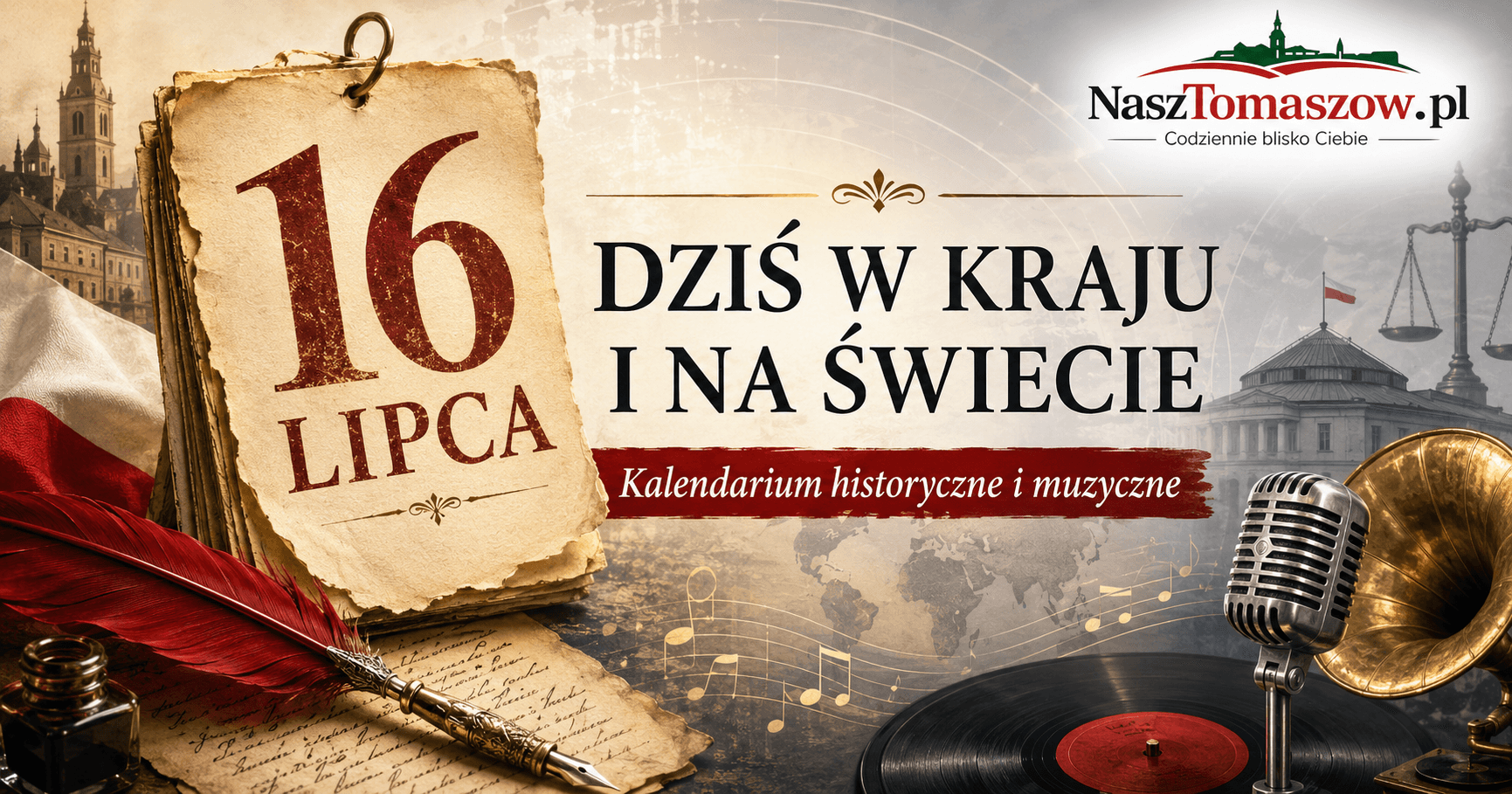 16 lipca w historii. Od Henryka Sławika i Grzegorza Przemyka po Coldplay, Cream i wielkie pytania o polski wymiar sprawiedliwości