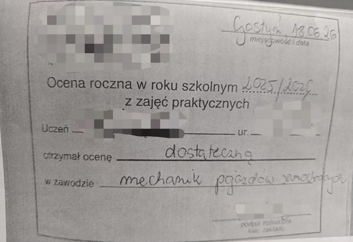 17-latkowi za fałszerstwo grozi nawet pięć lat więzienia