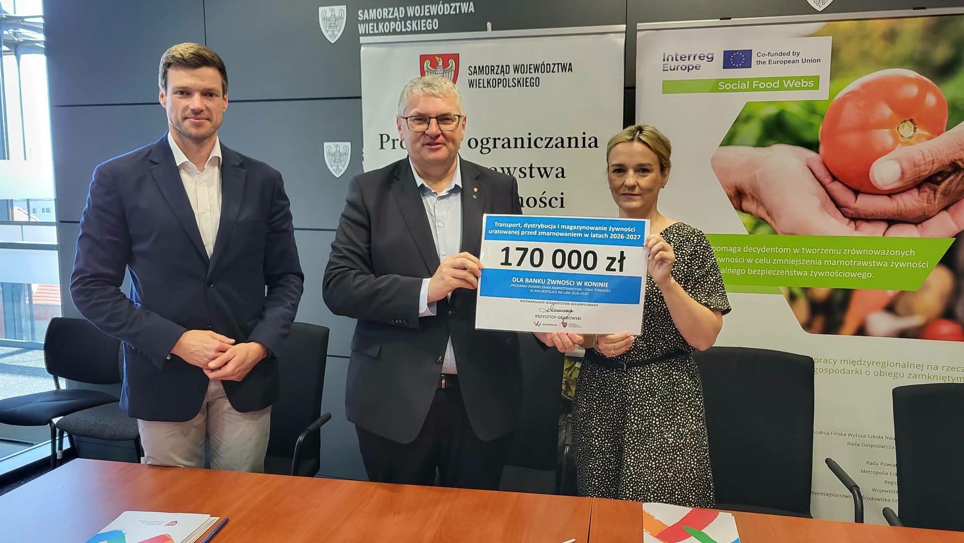 170 tys. zł dla Banku Żywności w Koninie. Pieniądze pomogą ratować żywność
