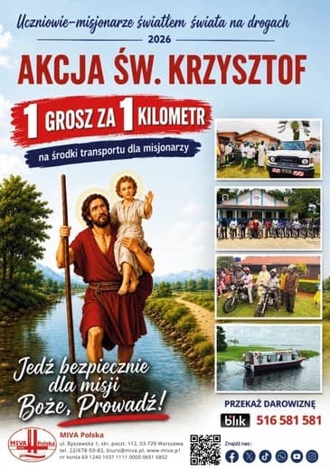 19 – 26 lipca: XXVII Ogólnopolski Tydzień św. Krzysztofa