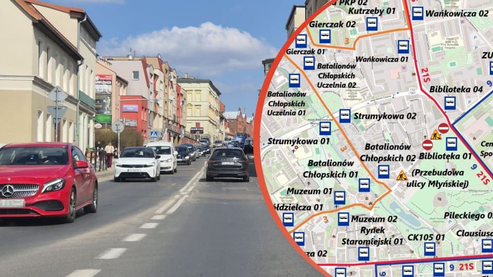 20 lipca 2026, 08:03 Koszalin Od poniedziałku zmiany w kursowaniu autobusów. Powodem przebudowa ulicy Młyńskiej
