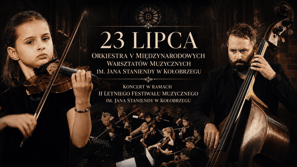 23 lipca, koncert w ramach II Letniego Festiwalu Muzycznego im. J. Staniendy
