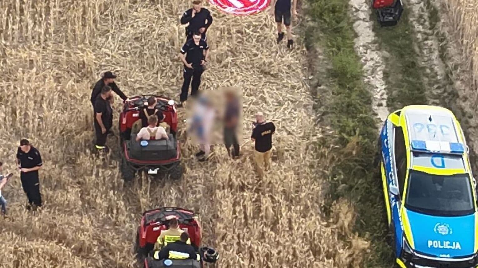 3,5-letni chłopiec zaginął w lesie. Szczęśliwy finał akcji poszukiwawczej