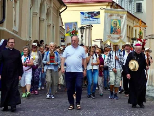 46. Przemyska Archidiecezjalna Piesza Pielgrzymka w drodze na Jasną Górę