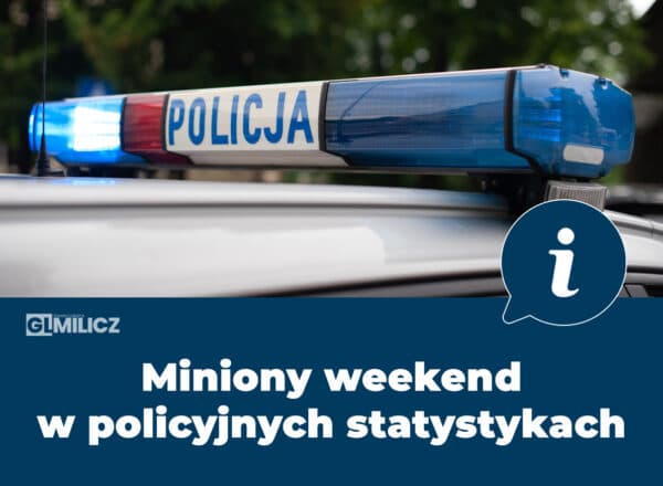 48 interwencji w dwa dni. Policjanci podsumowali weekend