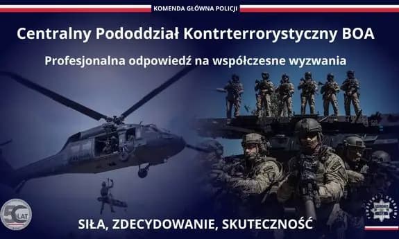 50-lecie BOA – historia i osiągnięcia jednostki kontrterrorystycznej