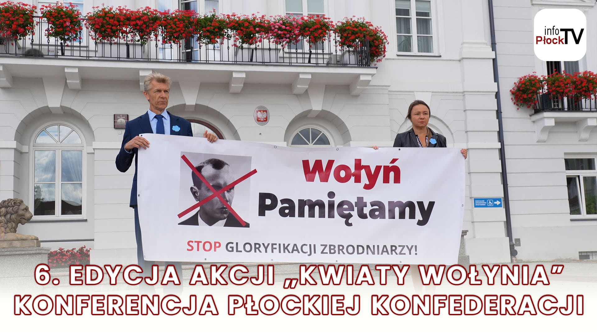6. edycja akcji „Kwiaty Wołynia” – konferencja płockiej Konfederacji