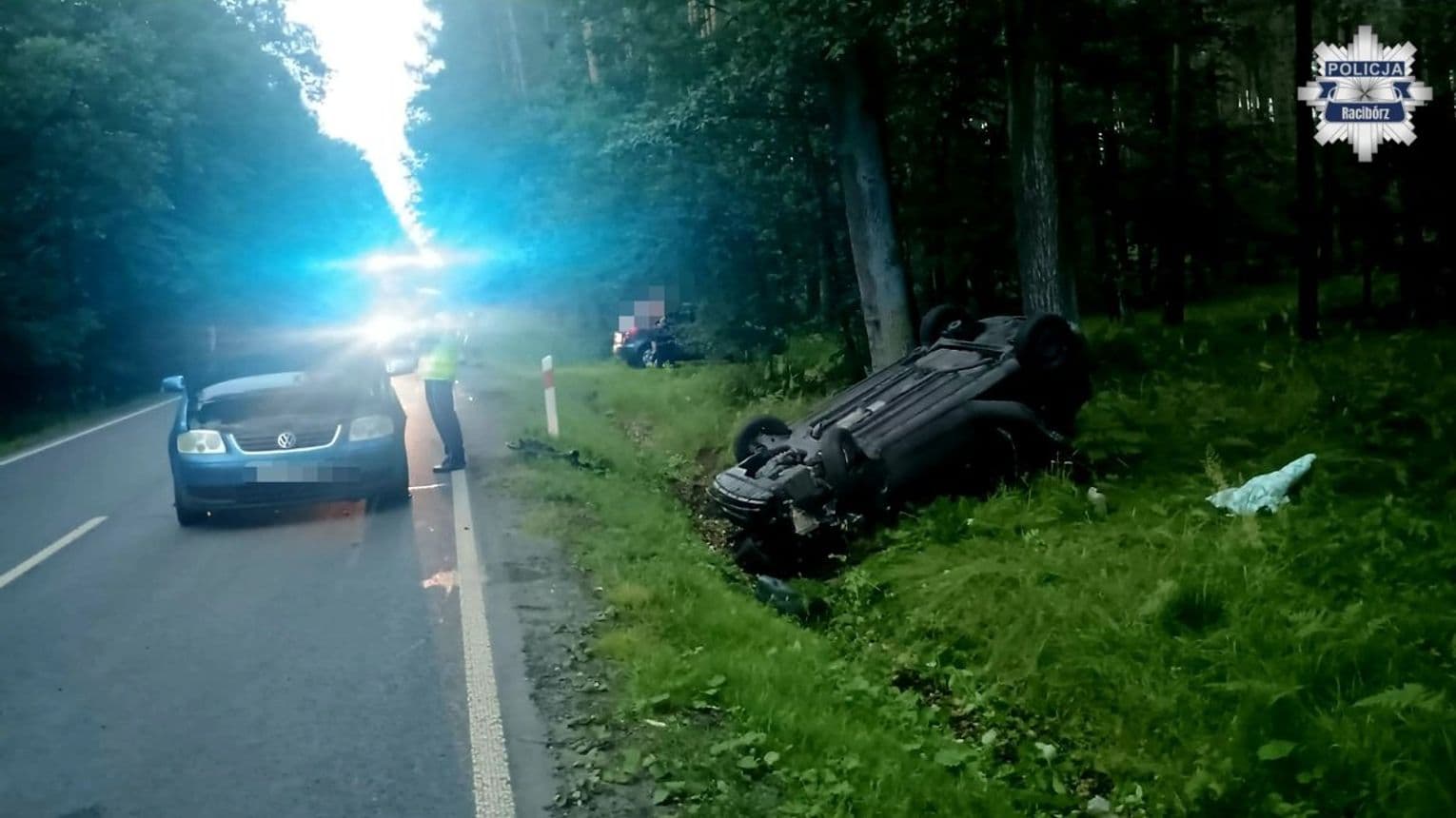 62-letnia mieszkanka gminy Bierawa doprowadziła do zderzenia na DW 425
