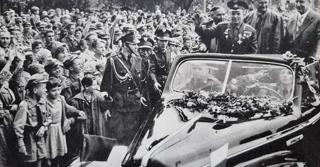 65 lat temu Gagarin odwiedził Śląsk. Wizyta była propagandowym spektaklem, ale emocje ludzi prawdziwe