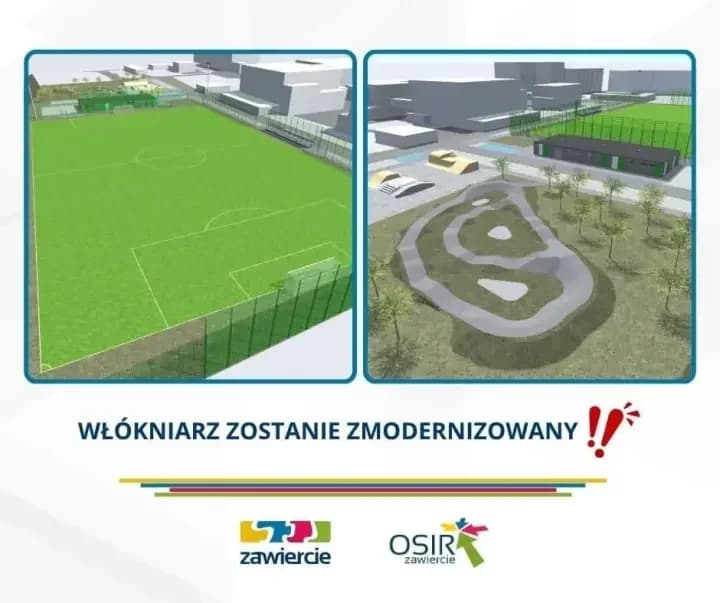 7 lipca 2026Boisko „Włókniarz” zmieni się nie do poznania. Dojdzie pumptrack