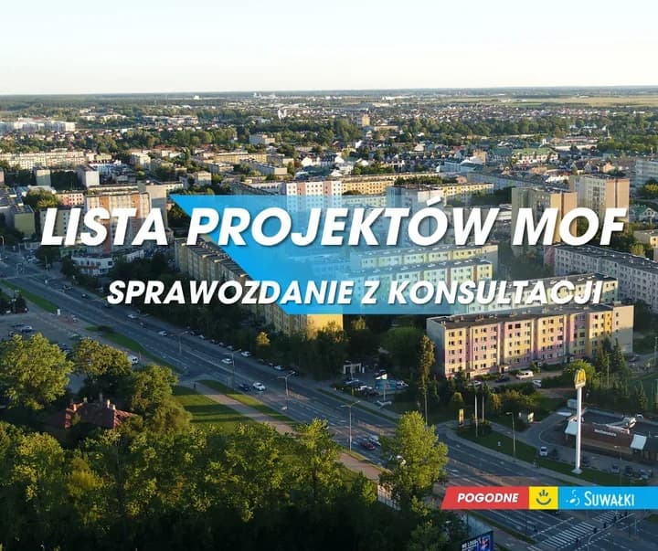 7 lipca 2026Suwałki publikują raport po konsultacjach o projektach Miejskiego Obszaru Funkcjonalnego