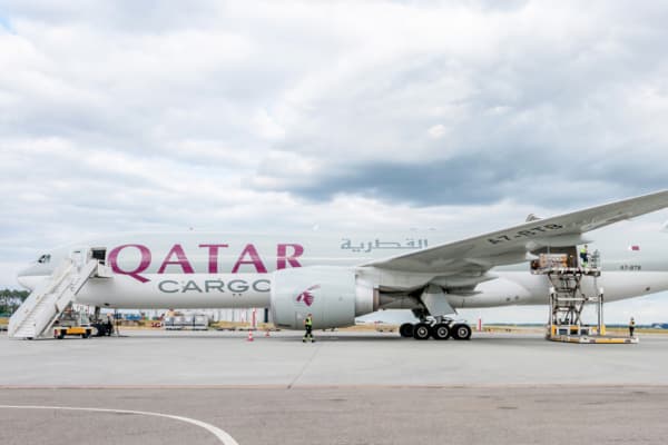 8 lipca 2026Boeing 777-200 Freighter Qatar Airways Cargo wylądował w Jasionce