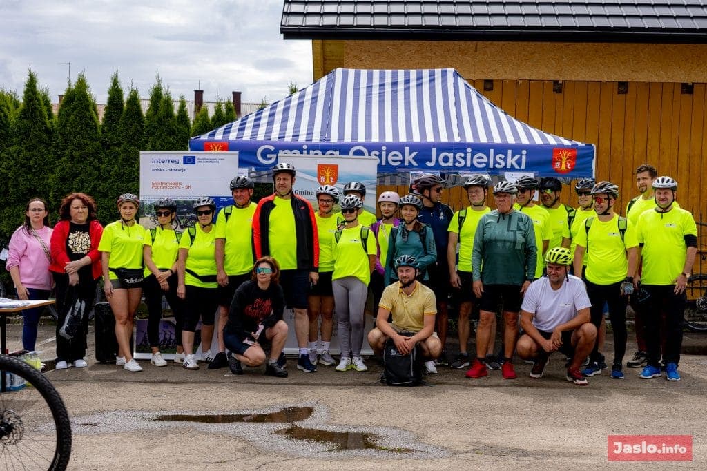 81 kilometrów na dwóch kółkach! Ponad 60 cyklistów wzięło udział w polsko-słowackim rajdzie