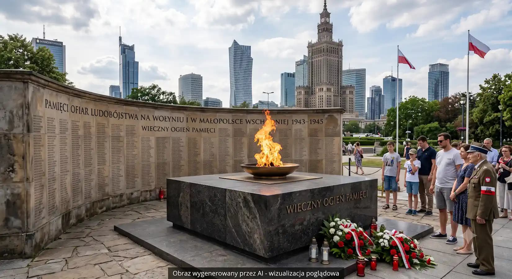 83 lata od Krwawej Niedzieli. W Warszawie stanie wyjątkowe miejsce z wiecznym ogniem