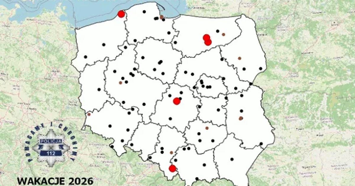 84 czarne punkty na wakacyjnych drogach. Kierowcy z Gdyni też mogą je sprawdzić