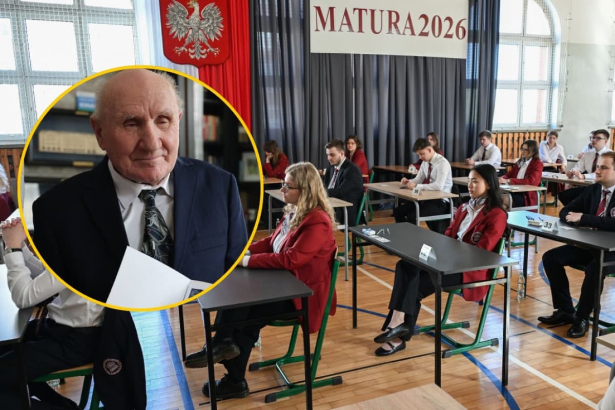 87-letni pan Józef Peruga po raz trzeci nie zdał matury. „Będę się odwoływał”