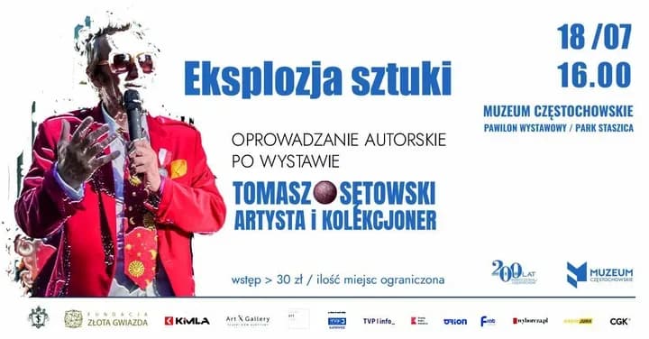 9 lipca 2026Tomasz Sętowski pokaże swoją wystawę od kuchni w Parku Staszica