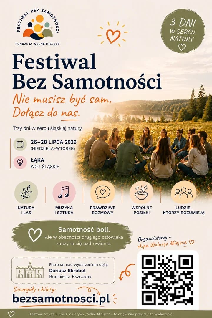 9 lipca 2026W Łące szykują trzy dni bez samotności i wspólny czas wśród natury
