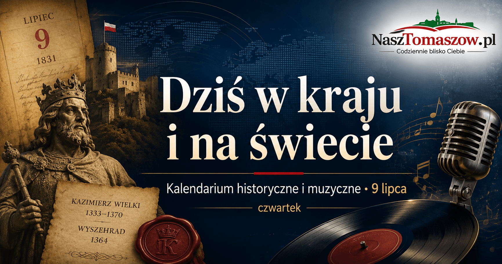 9 lipca: od Wyszehradu i Katarzyny Wielkiej po NATO, Dylana, AC/DC i „Every Breath You Take”