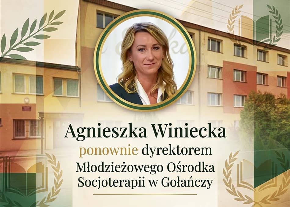 Agnieszka Winiecka ponownie dyrektorem MOS w Gołańczy