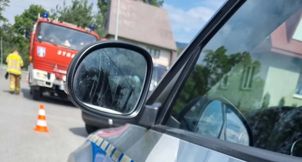Akcja ratunkowa w Lipnicy Wielkiej