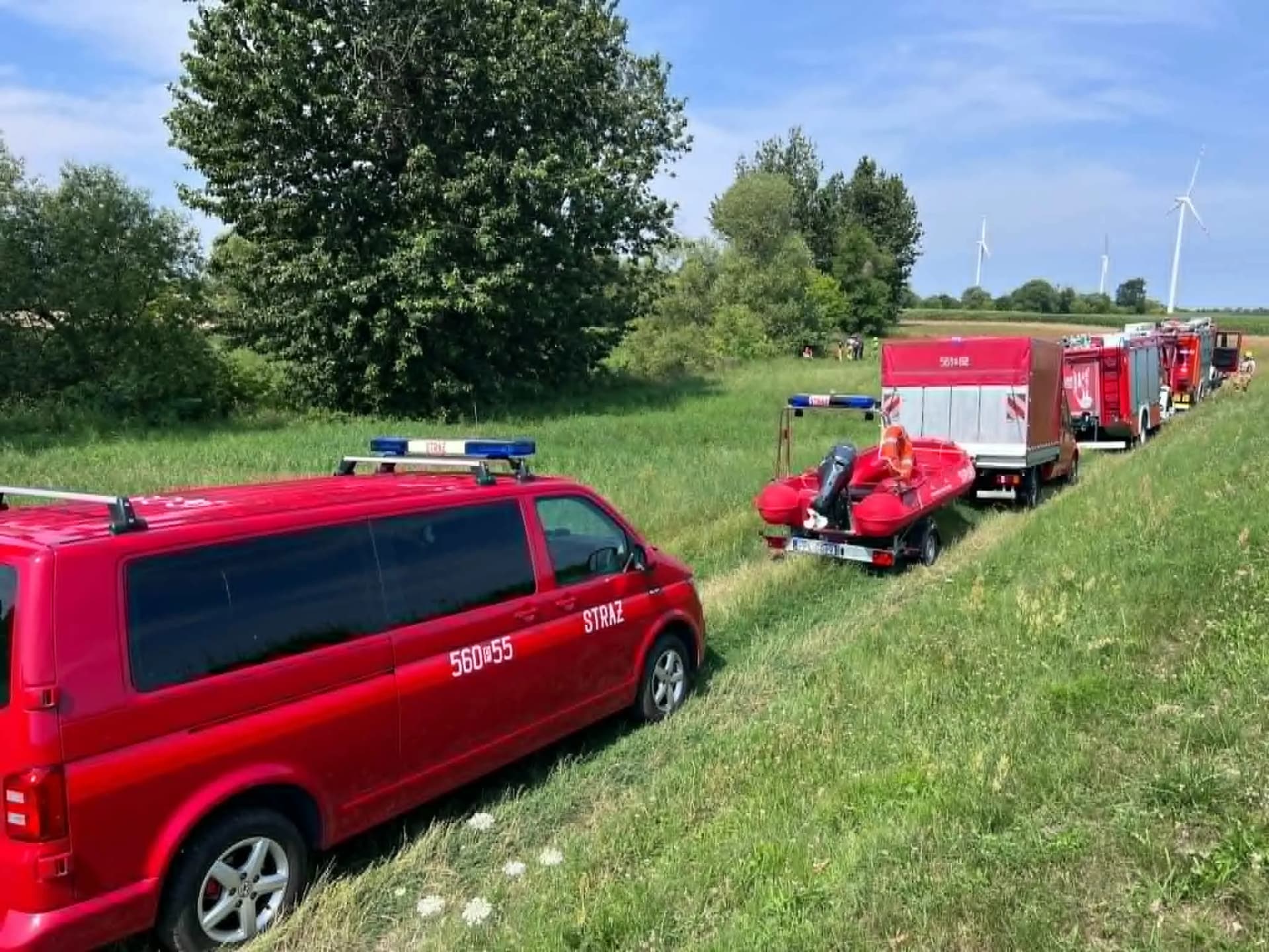 Akcja służb na Prośnie. Z rzeki wyłowiono ciało kobiety