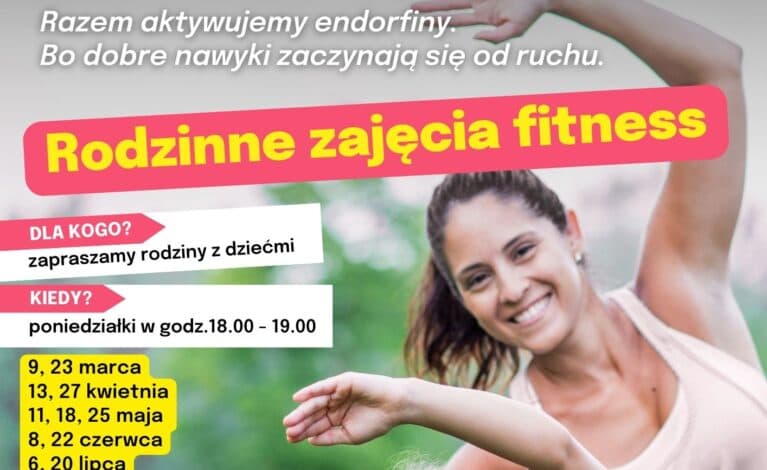 Aktywna Częstochowa. „Rodzinne zajęcia Fitness” dla całej rodziny już 20 lipca
