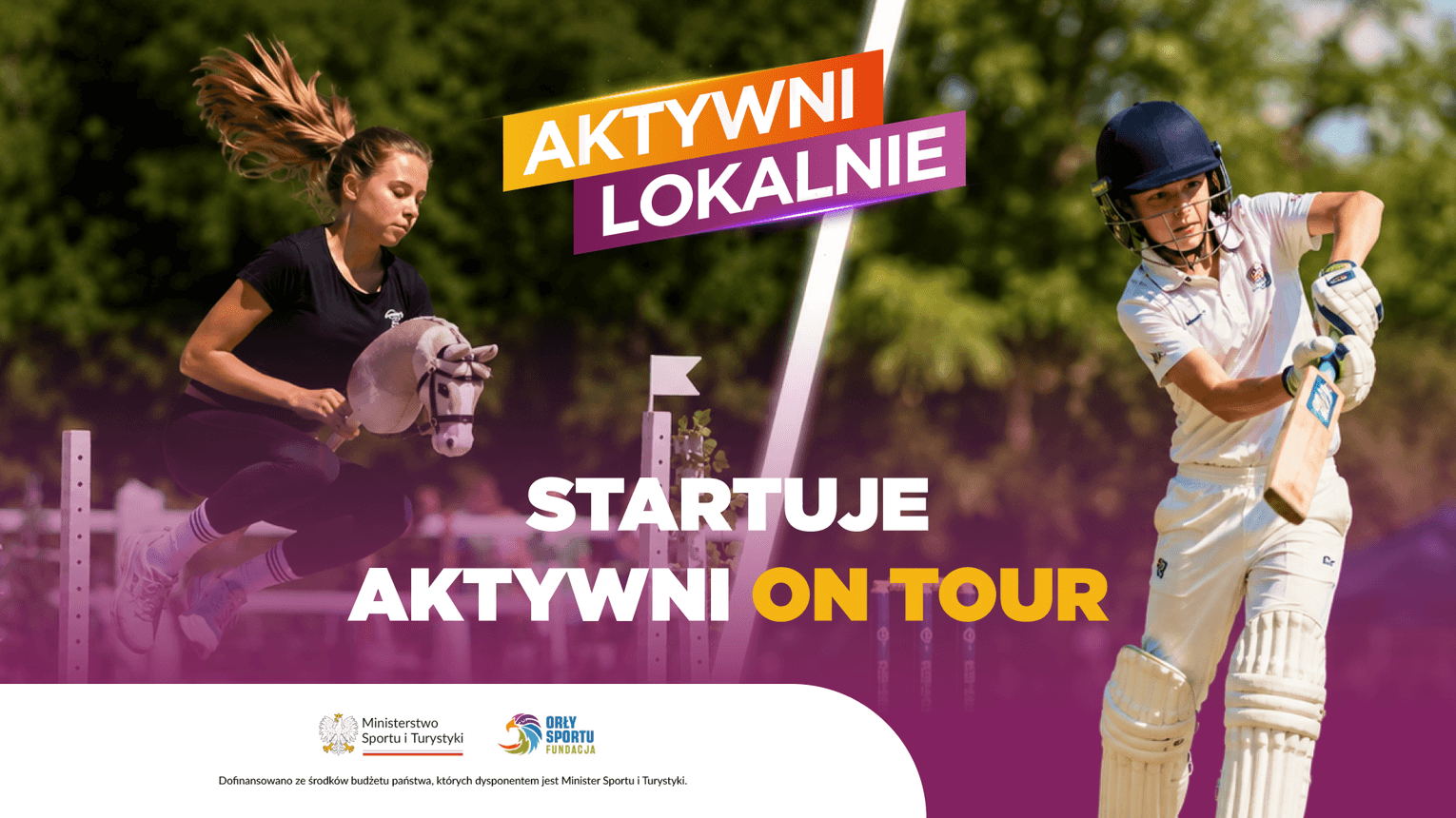 Aktywni Lokalnie ruszają w trasę. Program pokaże różnorodne oblicza sportu w całej Polsce