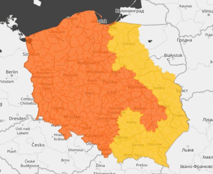 ALERT IMGW: Najpierw skwar, a później załamanie i burze