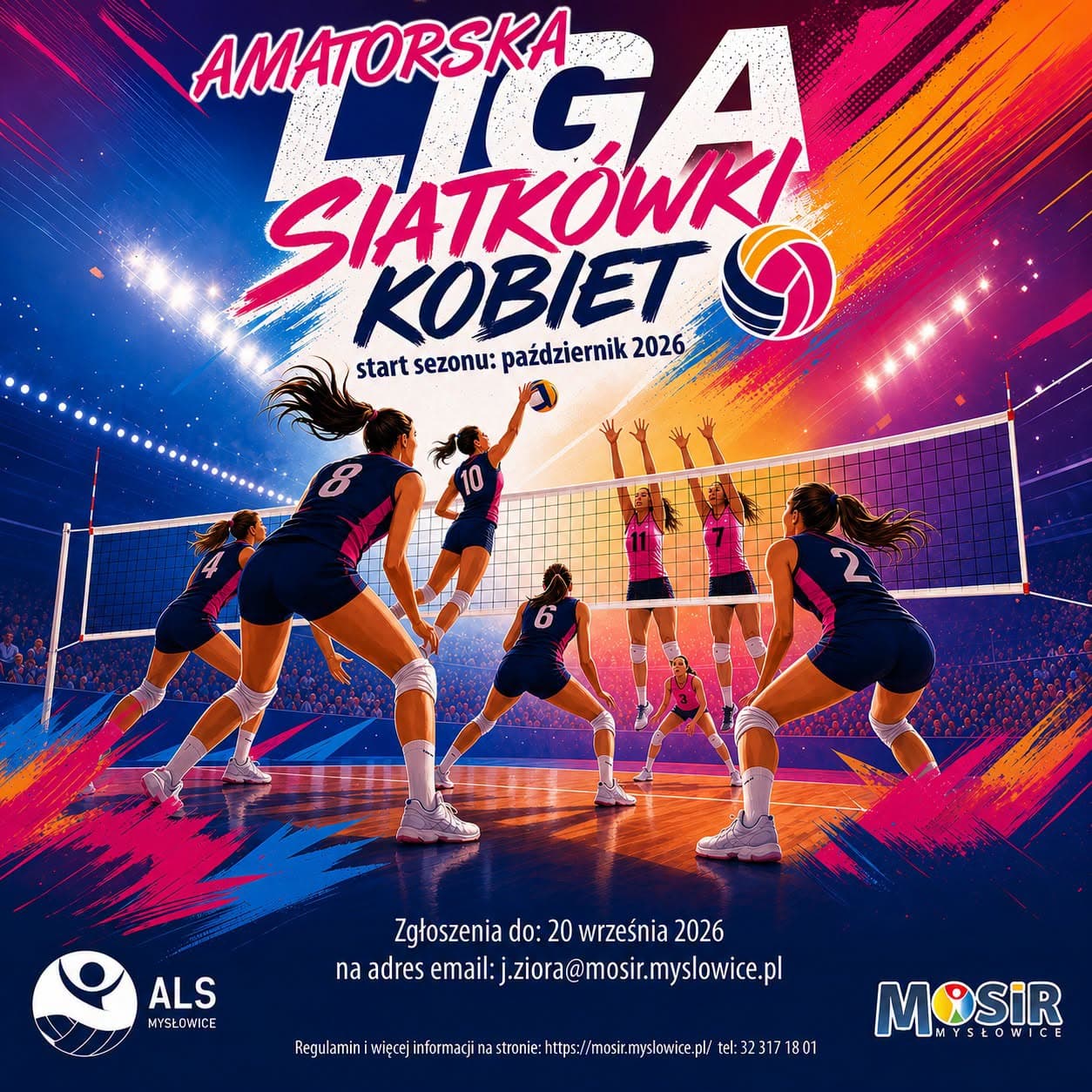 Amatorska Liga Siatkówki Kobiet wraca. Ruszyły zapisy do nowego sezonu