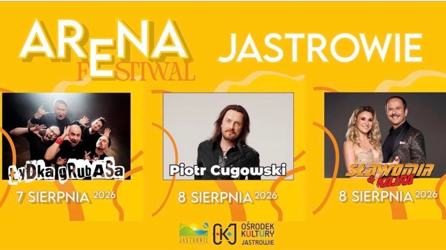 Arena Festiwal 2026 w Jastrowiu. Trzy dni koncertów, sportu i rodzinnej zabawy